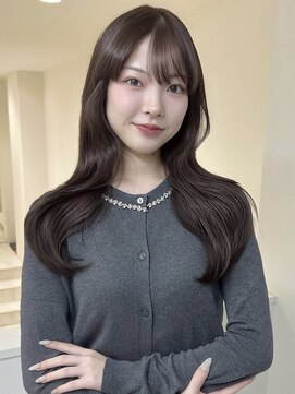 アイトーキョーエス 渋谷(AI TOKYO S) くびれ巻きワンホンレイヤーダブルカラーグレージュ透明感渋谷