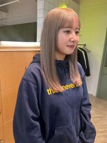 ラヴィズム(LUVISM)&nbsp;ダブルカラーブリーチインナーカラー顔周りレイヤー