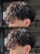 髪屋 紬 メンズ/メンズパーマ/メンズカット/波巻きパーマ