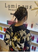 振袖カチモリヘア