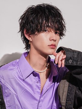 メンズヘアセンス 渋谷(MEN'S HAIR SENSE) 渋谷波巻きスパイラルパーマメンズマッシュウルフカットツイスパ