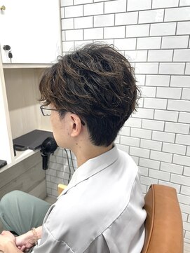 ハツ 橋本(HATSU) 清潔感&色気☆今人気のフェザーパーマ！