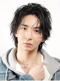 ミディアムフェザーパーマ