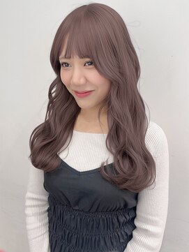 ビューシンサイバシ(VIEW SHINSAIBASHI) レイヤーボブ暖色ブラウンイメチェン前髪ウルフボブシアーカラー