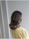 くびれヘア/アプリコットオレンジ/夏/髪質改善[千葉駅]