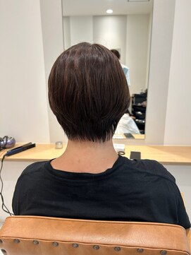 サム 横浜 大倉山(Sum) ショート/透明感カラー/くびれショート/ショートボブ/くびれ