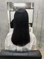 アンフィニ 延岡(Anfini)&nbsp;艶髪ストレートビフォーアフター