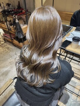 リムレス(LIMLESS) 顔周りレイヤー/ダブルカラー/髪質改善/ケアブリーチ万代新潟駅