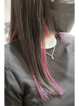 ブリーチインナーカラー+フルカラー+カット