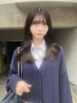 タルト(TARTE) 韓国ヘア/レイヤーカット/グレージュ