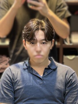 アルム オモテサンドウ(ALLM omotesando) 韓国風ヘア/髪質改善/メンズパーマ/カルマパーマ/センターパート