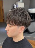 MEN'S HAIR/メンズパーマ/刈り上げショート/20代/表参道駅