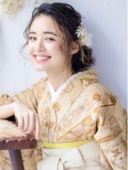 ヘアセットサロンシャルメ 梅田店(Hair Make Salon CHARMER)の写真/梅田5分[巻き下ろし￥1300~/ヘアセット￥1500~]卒業式に☆[ヘアセット+袴着付￥6500~/卒業式ヘアセット￥2500~]