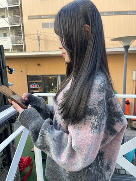 ミント(mint) 赤み除去!透明感アッシュグレー!