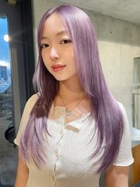 ネスト(NEST)&nbsp;ブリーチ二回ハイトーンパープルカラー