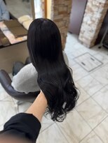 アルターリアン(aL ter LieN)&nbsp;着物ヘア/ダークアッシュ/ミディアムレイヤーカット/