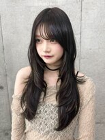 ロンドホットリップ 立川(Lond hot lip)&nbsp;ハッシュカット/マロンブラウン/顔周りカット/ハイレイヤー