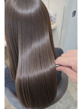 ジーナ 福岡藤崎(Zina) ダメージ毛改善ストレート　縮毛矯正