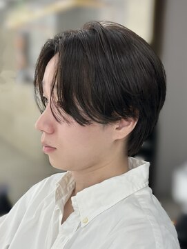 ロンドオム 池袋(Lond Homme) men's/メンズ/ダウンパーマ/黒染め/韓国/ブルーブラック/池袋