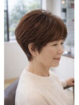 リーフ 焼津店(LeaF)&nbsp;ペタっとしない◎トップふんわりショート