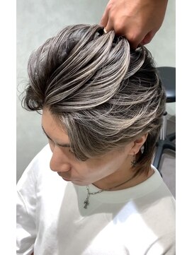 テラ 仙台(Tera) バレイヤージュ グラデーション グレージュ