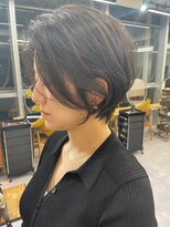 サンド 銀座(sand)&nbsp;ナチュラルストレート x ミディアム(20代向け) カット