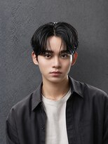 メンズリュール 心斎橋(Men's Lueur.) サーフカール ツイストスパイラル ツイスパ ラウンドマッシュ