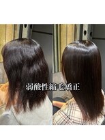 エノア 表参道(ENORE) ドライヤーで乾かしただけでサラ艶にまとまる弱酸性縮毛矯正