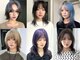 ノラ シンディ(NORA CYNDY)の写真/ハイトーンをもっと可愛く。顔周りの似合わせで完成度UP！【ハッシュカット/デザインカラー】