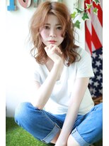 マイティ バイ エイチ(mighty by H)&nbsp;mighty【コケティッシュ】カシスペールカラー×ラフウェーブ