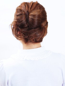 美容室ソラ 小岩店(sora) ♪リボンな編み込みパーティー♪アップ【小岩】