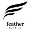 ヘアーアンドスパ フェザー(hair&spa feather)のお店ロゴ