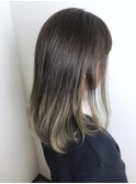 グレーシルバー×グラデーション