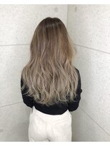 ファン(FUN.)&nbsp;グラデーション×ミルクティーベージュ