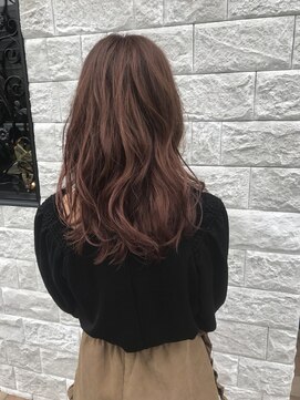 ルシエ 立川(LUCIE) ニュアンスウェーブピンクブラウン