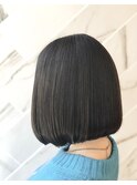ボブ＊髪質改善縮毛矯正＊ナチュラルストレート【ZinaCENTRAL】