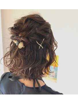 スパークス(SPARKS) ミディアムヘアアレンジ