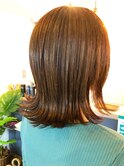 外ハネヘアー/レトロガーリー/カシスカラー◎20代30代40代50代