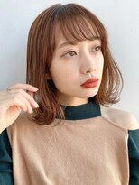 【GARDEN荒井夏海】シースルー×ふんわりレイヤーボブ