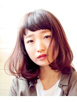 リアン(Lien) ミディアムスタイル＋透明感カラー