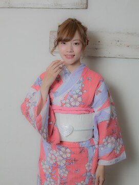 プレミアモデルズ 中野店(Premier Models) premier models☆夏にモテる浴衣ヘアーアレンジ2