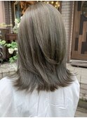 オリーブグレージュミディ