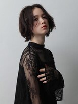 ヘアーカッティングガーデン ジャック モアザン 近鉄奈良店&nbsp;ボブ/センターパート[奈良/大和西大寺駅/白髪ぼかし]
