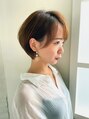 ハピネス 王寺店(Happiness)&nbsp;丸みショートボブスタイル