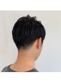 爽やかメンズボブショートビジネスカジュアルメンズヘアセット