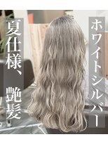 モレッティウィズリゴヘアー(Moretti with RIGO hair) ホワイト　シルバー★
