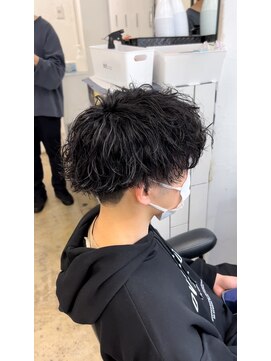 メンズ サロン ドット トウキョウ 町田店(men's salon dot. tokyo) 【小柳裕夢】スパイラルパーマ