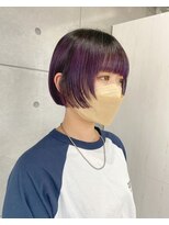 キト(kito) mode bobにdeep violet
