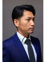 メンズウィル バイ スヴェンソン 大阪スポット(MEN'S WILL by SVENSON) フロントかき上げでビジネスに、下してカジュアルヘアにも