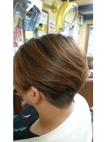 ヘアーズ じるち(Hair's) 似合わせショートカット＋カラー